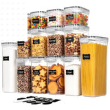 Elevate Your Kitchen with the 14-Piece Airtight Food Storage Container Set - Perfect for Organizing Your Pantry! Allen Cozy Haven Store