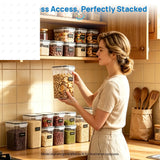 Elevate Your Kitchen with the 14-Piece Airtight Food Storage Container Set - Perfect for Organizing Your Pantry! Allen Cozy Haven Store