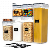 Elevate Your Kitchen with the 14-Piece Airtight Food Storage Container Set - Perfect for Organizing Your Pantry! Allen Cozy Haven Store