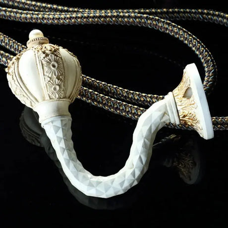 European Classic Curtain Hooks - Elegant Retro Tieback Wall Hooks for Creative Curtain Styling-Allen Cozy Haven Store
