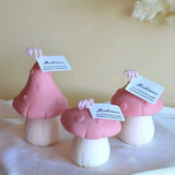 Exquisite Artisan Candles in Mushroom Design Allen Cozy Haven Store