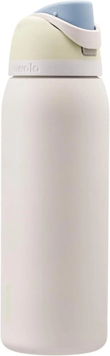 Freesip 24-Ounce Insulated Water Bottle with Straw - BPA-Free, Ideal for Sports and Travel, Dark Color-Allen Cozy Haven Store