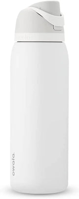 Freesip 24-Ounce Insulated Water Bottle with Straw - BPA-Free, Ideal for Sports and Travel, Dark Color-Allen Cozy Haven Store