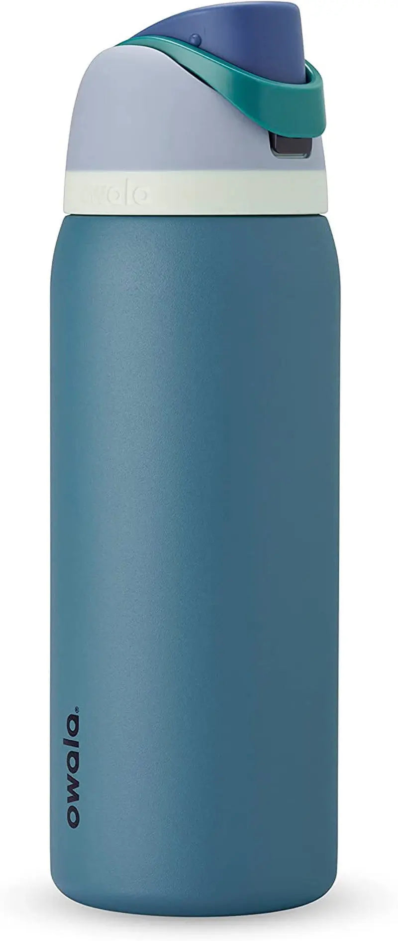 Freesip 24-Ounce Insulated Water Bottle with Straw - BPA-Free, Ideal for Sports and Travel, Dark Color-Allen Cozy Haven Store