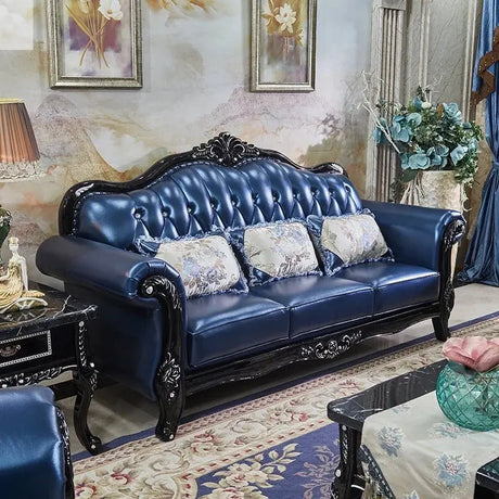 Genuine Leather Sofa Chair Luxury Modern Individual Loveseat Sofa Lounge Designer Woonkamer Banken Living Room Furniture Allen Cozy Haven Store