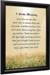 "God Bless This Home: Elegant Home Blessing Sign and Décor, Model 2195BW"-Allen Cozy Haven Store