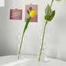 Hand blown Stained Flower Bubble Glass Vase Allen Cozy Haven Store