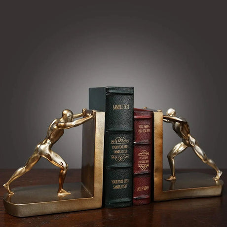 Elegant Decorative Modern Bookends for Home Accents and Support-Allen Cozy Haven Store
