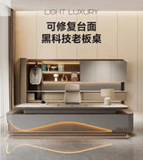 L Shaped Modern Office Desk Executive Work Luxury Conference Computer Desk Manager Reading Escritorio Oficina Modern Furniture Allen Cozy Haven Store