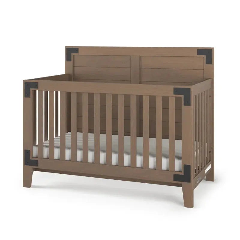 Lucas 3-Piece Convertible Standard Crib and Changer Nursery Furniture Set-Allen Cozy Haven Store