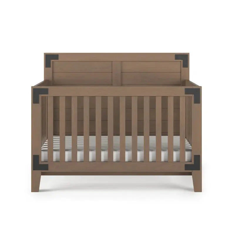 Lucas 3-Piece Convertible Standard Crib and Changer Nursery Furniture Set-Allen Cozy Haven Store