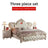 Luxury Vintage Bed - Queen/King Size Allen Cozy Haven Store