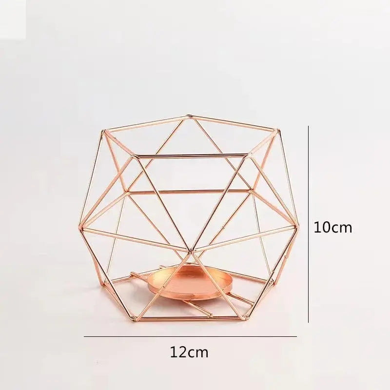 Metal Tea Light Holder For Wedding Centerpiece Tealight Candle Holder Happy Birthday Gift Country Decor For The Home Allen Cozy Haven Store