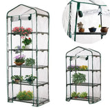 Multi-Tier PVC Waterproof Greenhouse Cover for Garden Plants and Flowers (Iron Stand Not Included)-Allen Cozy Haven Store