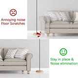 Non-Slip Furniture Pads - 16 Pack, 3-Inch Self-Adhesive Rubber Grippers for Furniture Legs, Anti-Skid Protectors for Hardwood Floors-Allen Cozy Haven Store