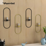 Nordic Metal Wall Candle Holder -Enhance your walls with Chic Decor Allen Cozy Haven Store