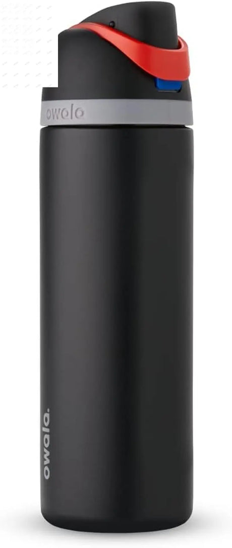 Owala Mandalorian Freesip Insulated Stainless Steel Water Bottle with Straw, 24-Ounce, BPA-Free, Ideal for Sports and Travel BlenderBottle