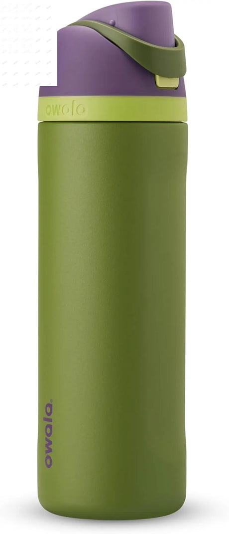 Owala Mandalorian Freesip Insulated Stainless Steel Water Bottle with Straw, 24-Ounce, BPA-Free, Ideal for Sports and Travel BlenderBottle