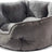 Premium 20-Inch Small Dog and Cat Bed - Extra Soft, Machine Washable, Anti-Slip, and Water-Resistant Oxford Base - Brown-Allen Cozy Haven Store