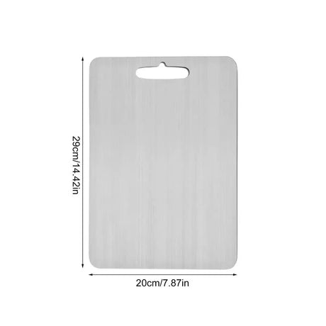 Premium 304 Stainless Steel Dual-Sided Kitchen Cutting Board-Allen Cozy Haven Store