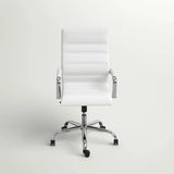 Premium Executive Office Chair with Metal Frame and Armrests-Allen Cozy Haven Store