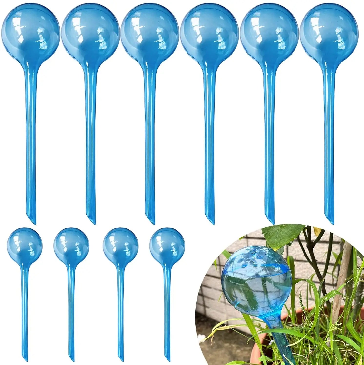 Premium Plant Watering Dispenser Set - 10 Automatic Self-Watering Devices for Indoor and Outdoor Use-Allen Cozy Haven Store