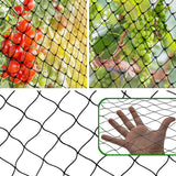 Professional Garden Bird Netting - 7 x 100 FT Black Deer Fence Netting for Vegetables, Plants, and Fruit Trees with 50 Cable Ties Included-Allen Cozy Haven Store