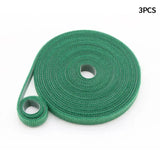 Professional Plant Support Bandage Tie - 5M, 3-Pack, Hook and Loop Wrap for Bamboo Canes in Home Gardens-Allen Cozy Haven Store