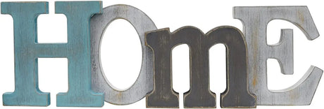 Rustic Home Decor - Decorative Block Letter Wall Art for Home Decoration-Allen Cozy Haven Store