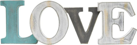 Rustic Home Decor - Decorative Block Letter Wall Art for Home Decoration-Allen Cozy Haven Store