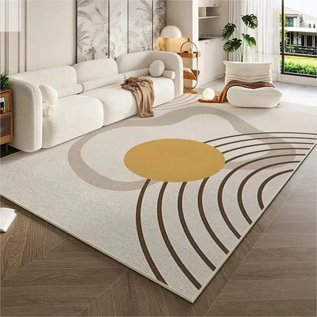 Simple Style Carpets for Living Room Rugs Customizable Bedroom Decor Home Crystal Velvet Lounge Big Size Floor Mats Dining Room Allen Cozy Haven Store