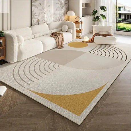 Simple Style Carpets for Living Room Rugs Customizable Bedroom Decor Home Crystal Velvet Lounge Big Size Floor Mats Dining Room Allen Cozy Haven Store
