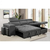 Sofa Couch with Reversible Storage Chaise and More Features Allen Cozy Haven Store