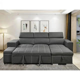 Sofa Couch with Reversible Storage Chaise and More Features Allen Cozy Haven Store