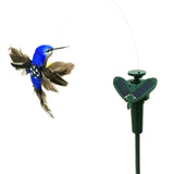 Solar-Powered Garden Stake Decor Featuring Fluttering Butterflies and Hummingbirds-Allen Cozy Haven Store