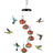 Sophisticated Glass Hummingbird Feeders and Wind Chimes for Outdoor Garden and Backyard Aesthetics-Allen Cozy Haven Store