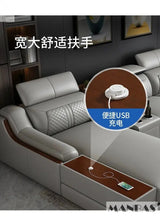 Stylish Genuine Italian Leather Sofa for Living Room - Allen Cozy Haven Store