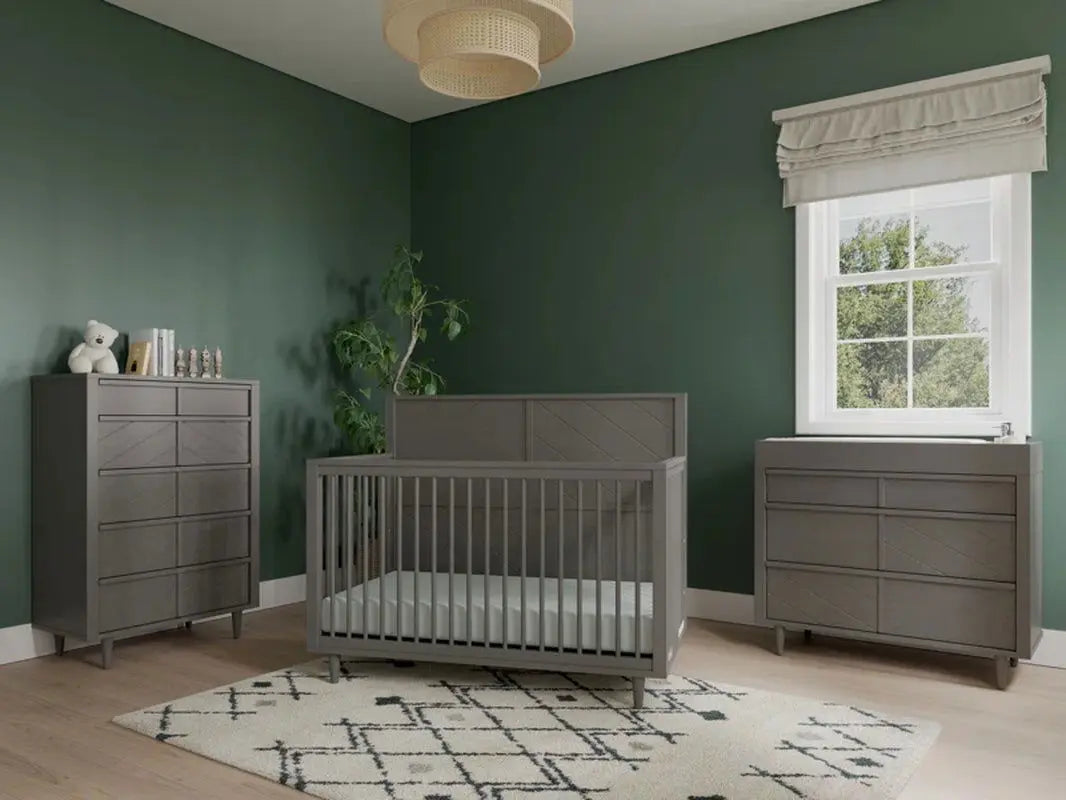 Surrey Hill 4-Piece Nursery Furniture Set with changing table.  Allen Cozy  Haven Store