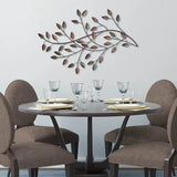 Transitional Multicolor Leaf-Inspired Wall Art-Allen Cozy Haven Store
