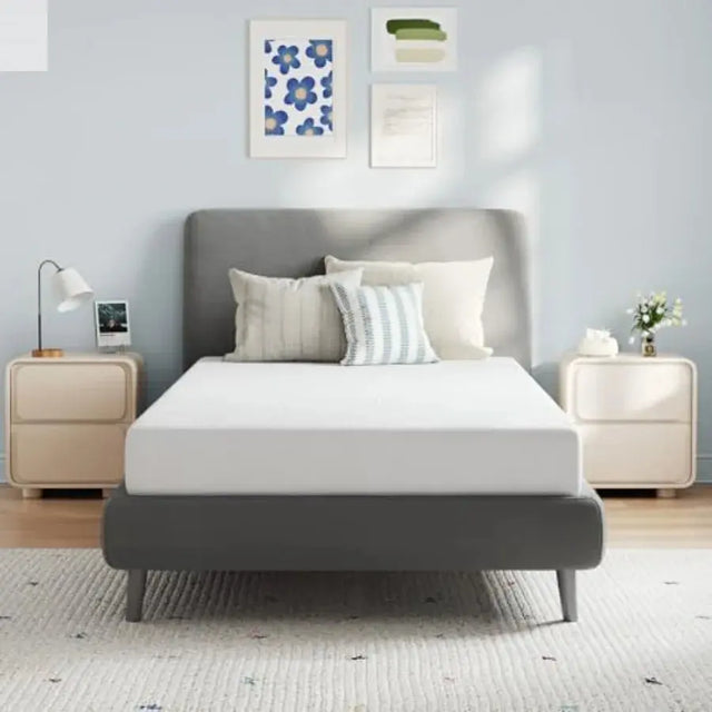 Twin Mattress 5 Inch Twin Size Mattress for Gel Memory Foam Mattresses for Cooling Night Sleep Pressure Relief Fiberglass Free Allen Cozy Haven Store
