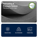 Twin Mattress 5 Inch Twin Size Mattress for Gel Memory Foam Mattresses for Cooling Night Sleep Pressure Relief Fiberglass Free Allen Cozy Haven Store