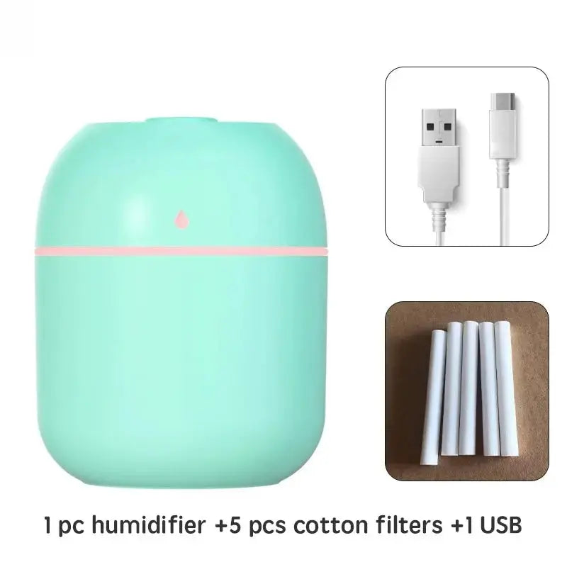 USB Mini Ultrasonic Aroma Diffuser Humidifier Allen Cozy Haven Store