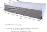 Urban Furnishing Premium Outdoor Patio Furniture Cover (12.0' X 9.0' X 2.3')-Allen Cozy Haven Store
