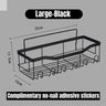 Wall-Mounted Bathroom Shelves - No Holes Needed Allen Cozy Haven Store