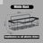 Wall-Mounted Bathroom Shelves - No Holes Needed Allen Cozy Haven Store
