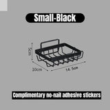 Wall-Mounted Bathroom Shelves - No Holes Needed Allen Cozy Haven Store