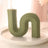 Wave Shaped Decorative Soy Candles Allen Cozy Haven Store