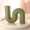 Wave Shaped Decorative Soy Candles Allen Cozy Haven Store