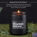 Wax & Wit Men's Aromatic Candles - 9oz Candle Gifts for Him Allen Cozy Haven Store