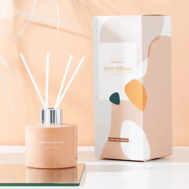 YXYMCF Aromatherapy Household Fragrance Reed Diffuser Sets Air Freshener Bedroom Diffuser Bottle Ornaments Toilet Essential Oil Allen Cozy Haven Store